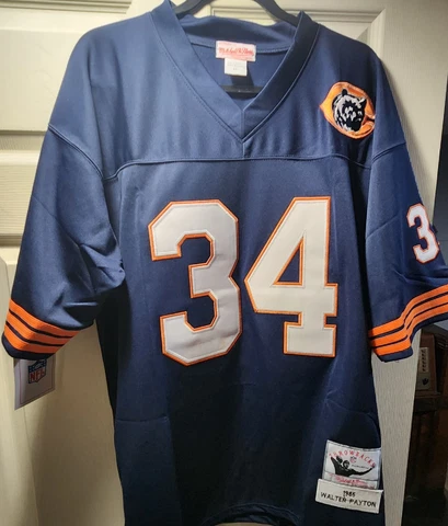 Walter payton 1985 Throwback "Mitchell and Ness" Jersey xl Cover