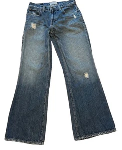 American Eagle Blue Jeans Herren 28/30 Vintage Distressed Flared Grunge 90s - Bild 1 von 11