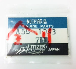 CITIZEN A58-1043 HOUR HANDS 90pcs 7MM ORIGINAL GENUINE BRAND NEW NOS - Picture 1 of 3