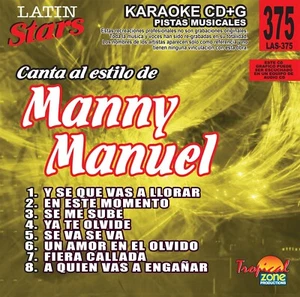 Karaoke Latin Stars 375 Manny Manuel - Imagen 1 de 1