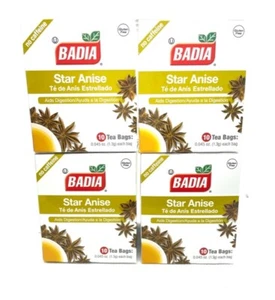 Badia Star Anise ( Te de Anis Estrellado ) 40  tea Bags - Picture 1 of 2