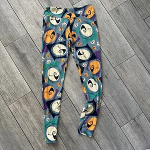 Lularoe Nightmare Before Christmas Leggings Damen One Size Stretch Hose - Bild 1 von 6