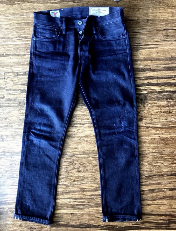 Rogue Territory Silveridge Cryptic Selvedge Denim Indigo x Black 31 (34 Actual) - Image 1 of 4