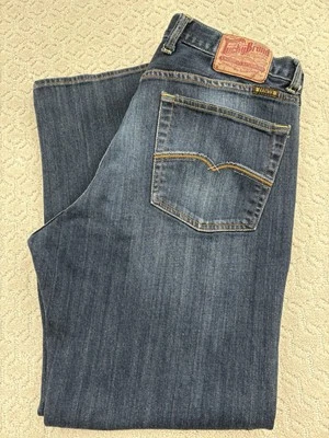 Lucky Brand Jeans 181 Relaxed Straight Men’s 36x30 (actual 36x28) Blue Denim - Image 1 of 4