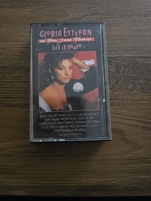 Gloria Estefan Miami Sound Machine - Let it Loose Gold Promo Cassette CBS 1987 Foto 1 de 2