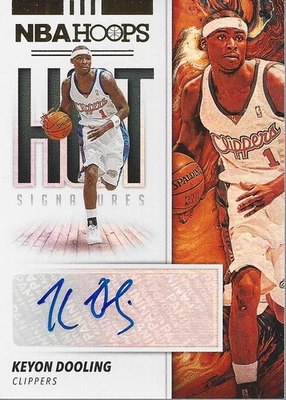 2019-20 Hoops Hot Signatures #23 Keyon Dooling Auto - NM-MT - Image 1 of 2