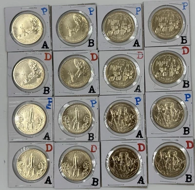 2025 P D ARKANSAS FLORIDA MICHIGAN TEXAS  AMERICAN INNOVATION⭐16 COIN SET⭐ A & B - Image 1 of 4