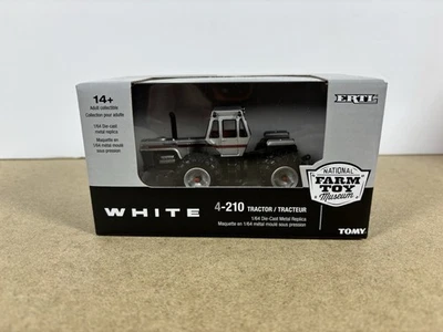ERTL 1/64 White 4-210 4WD Tractor with Duals, NFTM Edition - 60006OTP - Image 1 of 4