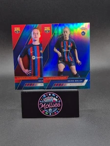 2022-23 TOPPS CHROME 2 Card Bundle  FC BARCELONA KEIRA WALSH RC /75  - Picture 1 of 5