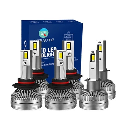 6 9005/HB3/H10 9006/HB4 H1 LED luz antiniebla haz alto bajo 12V a 1992-1999 BMW 318I Foto 1 de 4