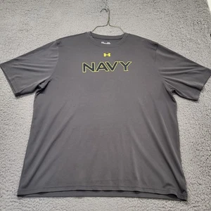 Under Armour Shirt Herren XL grau "navy" Heatgear Loose Fit Active Wear sportlich - Bild 1 von 10
