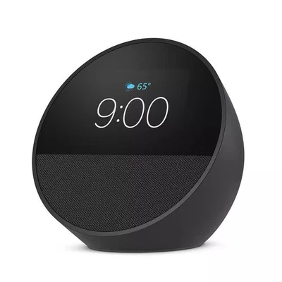 New Amazon Echo Spot Smart Alarm Clock w/ Alexa(Black) - Image 1 of 4
