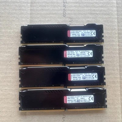 Kingston HyperX 32 GB (4x8GB) HX421C14FBK2/16 PC4-17000 (DDR4-2133) Desktop RAM  - Image 1 of 4