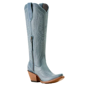 Ariat Ladies Casanova X Toe Vintage Denim Tall Western Boots 10064079 - Picture 1 of 72
