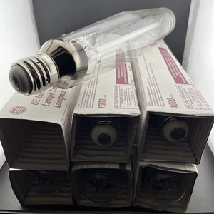 GE 44058 BOX OF 6 HIGH PRESSURE SODIUM BULBS LU1000/ECO 1000W NIB - Picture 1 of 4