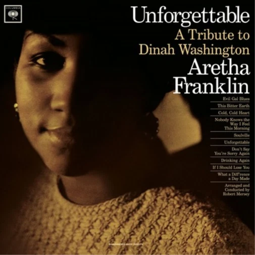 Aretha Franklin Unforgettable: A Tribute to Dinah Washington (Vinyl) (US IMPORT) - Image 1 of 1