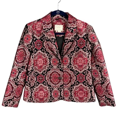 Blazer Kate Spade Medallion Jacquard Talla 4  Foto 1 de 4