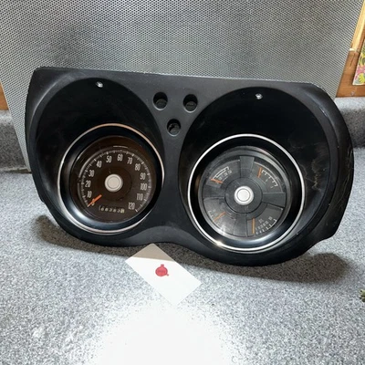 1971-1977 Dodge Van B100 B200 B300 Instrument Cluster Speedometer Gauges Mopar - Изображение 1 из 4