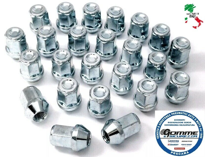 KIT 20 DADI NUOVI RUOTA 14x1,5 K21 x FORD S-MAX RICAVATI DAL PIENO NO PROBLEM - Immagine 1 di 1