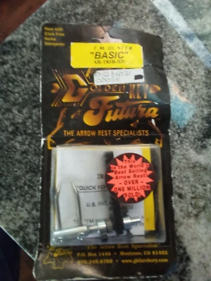 T.M. HUNTER "BASIC" AR-183B-RH Golden Key Futura ARROW REST Bow Hunting - Image 1 of 2