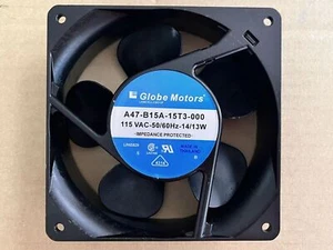 Globe motors A47-B15A-15T3-000 Fan 115v 15.5/14.5W 120*120*38MM - Picture 1 of 7