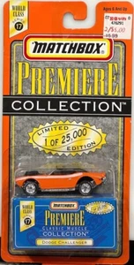 New 1997 Matchbox Premiere Collection World Class Series 17 Dodge Challenger - Picture 1 of 4