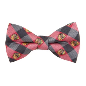 NHL Chicago Blackhawks Bow Tie (Check) NEW - Picture 1 of 1