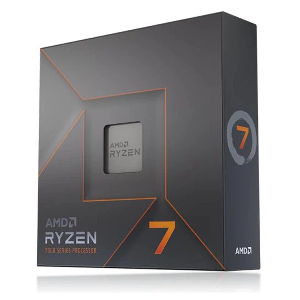 AMD Ryzen 7 7700x Processor (5.4 GHz, 8 Cores, LGA 1718/Socket AM5) Box - 100-100000591WOF