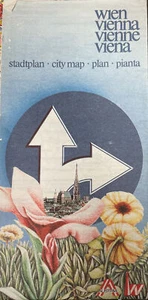 Vintage Wien, Österreich Stadtplan Zentralsparkasse - Bild 1 von 9