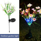 1-4 Pack Led Solar Flower Lights Outdoor Garden Stake Landscape Decor Lamp Usa