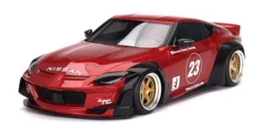1:18 TRUESCALE Nissan Fairlady Z (Rz34) Pandem Passion Red Top Speed TS0513 Mode - Picture 1 of 2