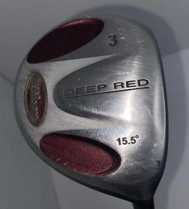 Wilson Mens Deep Red 3 Fairway Wood RH 44” 15.5 Mens Flex Used - Picture 1 of 7