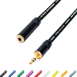 Headphone Extension Cable. 3.5mm Stereo Mini Jack to Female Lead. 1m 3m 5m - Picture 1 of 12