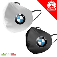 Mascherina Mascherine Personalizzata BMW Auto 100%Cotone adulto bambino