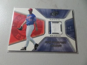 2001 SPx #124 UD Prospect Jersey Donnie Bridges Montreal Expos RC Baseball Card - Picture 1 of 1