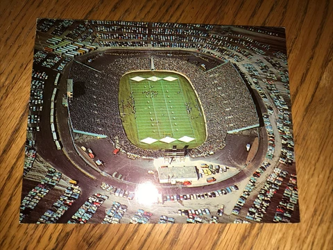 Vintage Lambeau Field-City Stadium Postcard  Excellent Unused Condition 1957 Cover