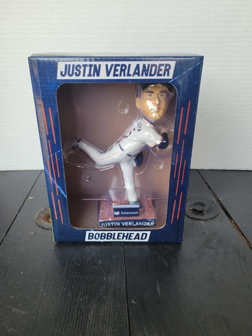 2019 Houston Astros SGA JUSTIN VERLANDER Bobblehead Take It Back NIB - NEW Cover