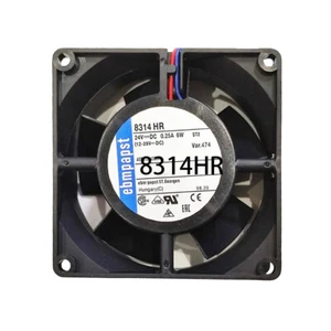Ebmpaps Axial Fan 80*80*32MM 8314HR DC 24V 6W 0.25A 2-wire high air volume fan - Picture 1 of 4