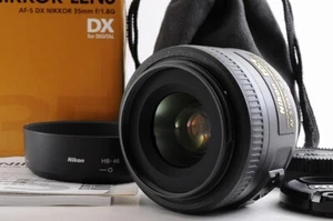 【ALMOST UNUSED IN BOX】NIKON AF-S DX NIKKOR 35mm F1.8 G Wide Angle Lens JP #4687 - Picture 1 of 17