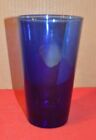 Cobalt Blue Tapered Side Iced Tea / Water Tumbler / Beer Glass No ID