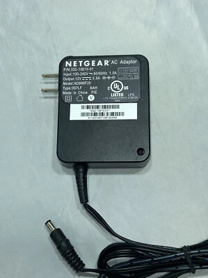 AC Power Adapter AD898F20 332-10613-01 Netgear Nighthawk R7000 R7500 12v 3.5A - Image 1 of 4