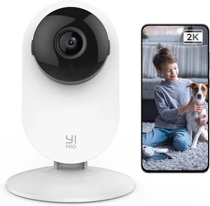 YI Pro 2K Home Security Camera 24Ghz Indoor Camera Person Vehicle Smart - Picture 1 of 9