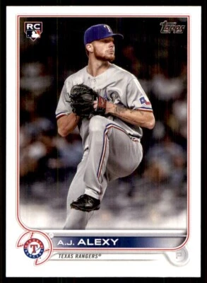 2022 Topps A.J. Alexy RC Texas Rangers #547 - Image 1 of 2
