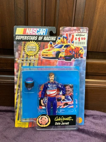 Dale Jarrett Figure 1999, Nascar Superstars Of Racing Cover