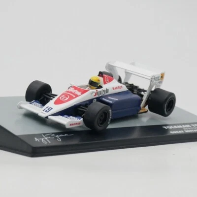 ixo 1:43 F1 Cars Toleman TG184 1984 Ayrton Senna Diecast Car Model Alloy Toy - Image 1 of 4