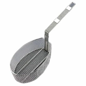 Cesta de pensión Vogue San Valentín de forma ovalada hecha de acero inoxidable 300x146x150 mm - Imagen 1 de 1