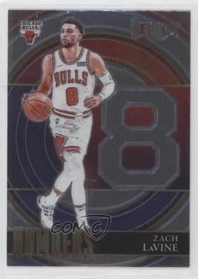 2021-22 Panini Select Select Numbers Zach LaVine #39 - Image 1 of 2