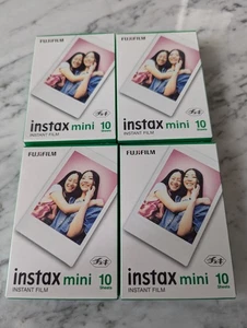 Fujifilm Instax Mini Instant Film - 10 Sheets x 4 Packs - Picture 1 of 5