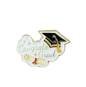 Graduierung Metall Emaille Pin - Neu! Glückwunsch Grad Beginn Pin - Bild 1 von 4