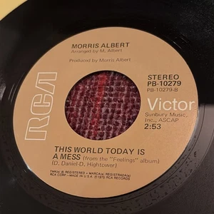 Maurice Albert This World Today Is A Mess / Feelings 45 rpm - Bild 1 von 3